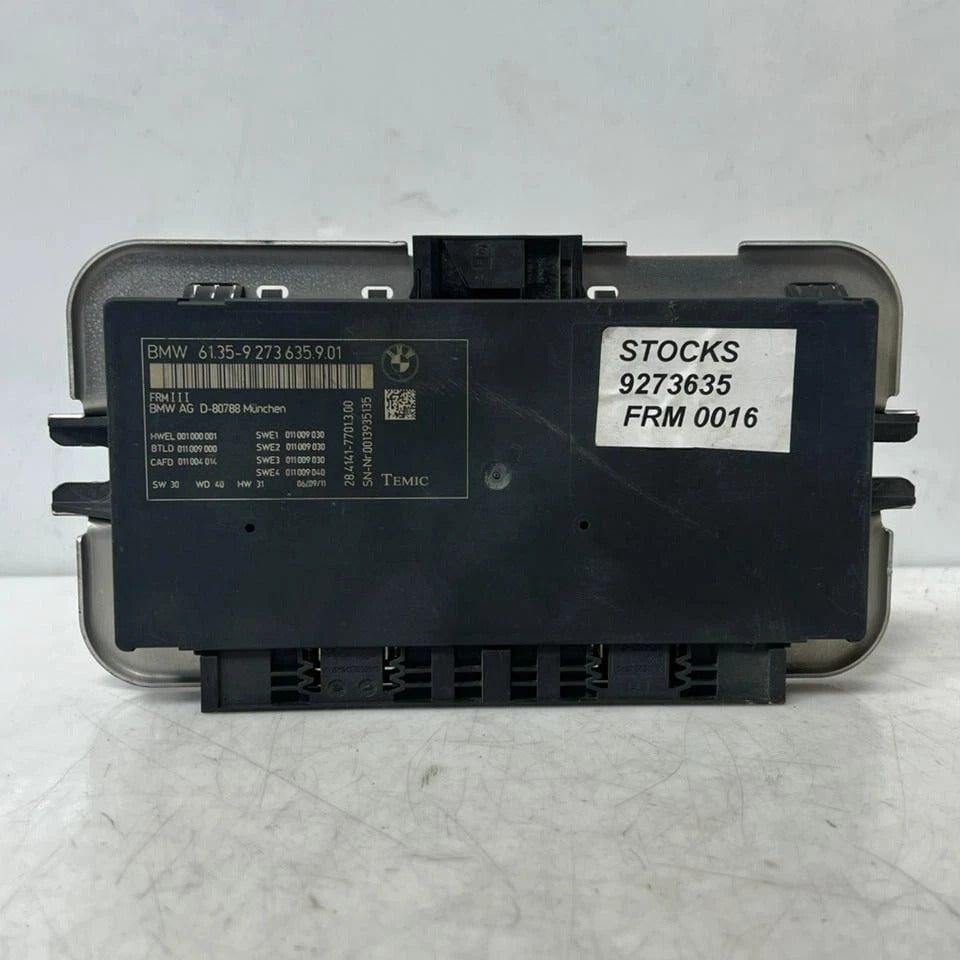 2011–2017 BMW X3 F25 FRM3 Footwell Light Control Module (9273635) – OEM