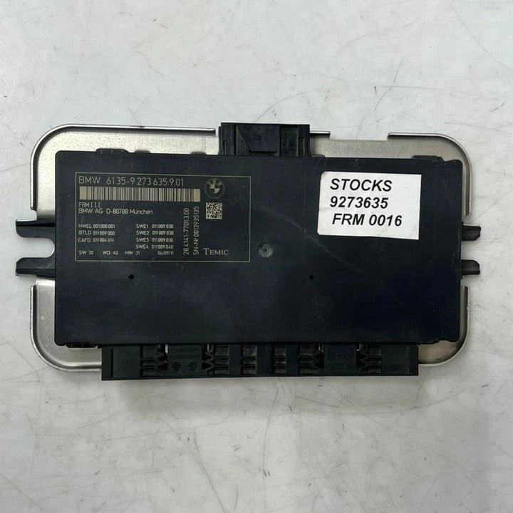 2011–2017 BMW X3 F25 FRM3 Footwell Light Control Module (9273635) – OEM