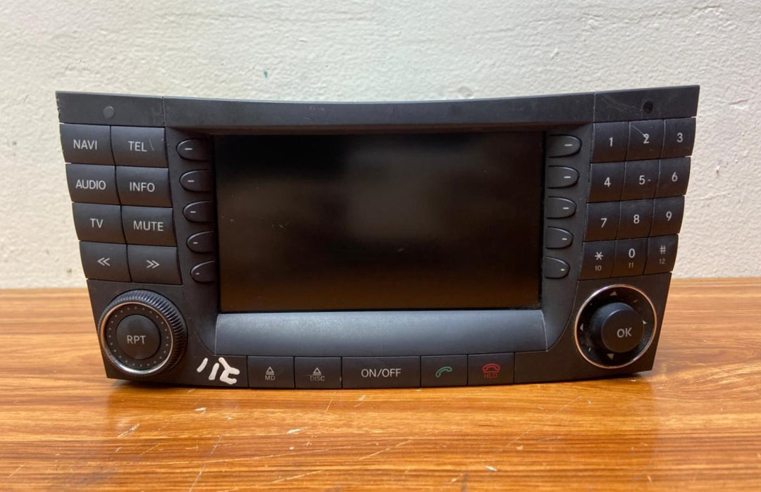 Mercedes-Benz Head Unit CD Player A2118700789 E-Class W211 OEM Radio Audio