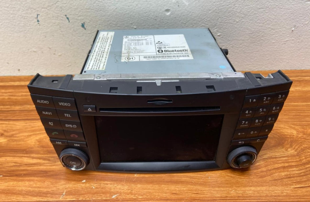 Mercedes-Benz Head Unit CD Player A2118705494 E-Class W211 OEM Radio Audio
