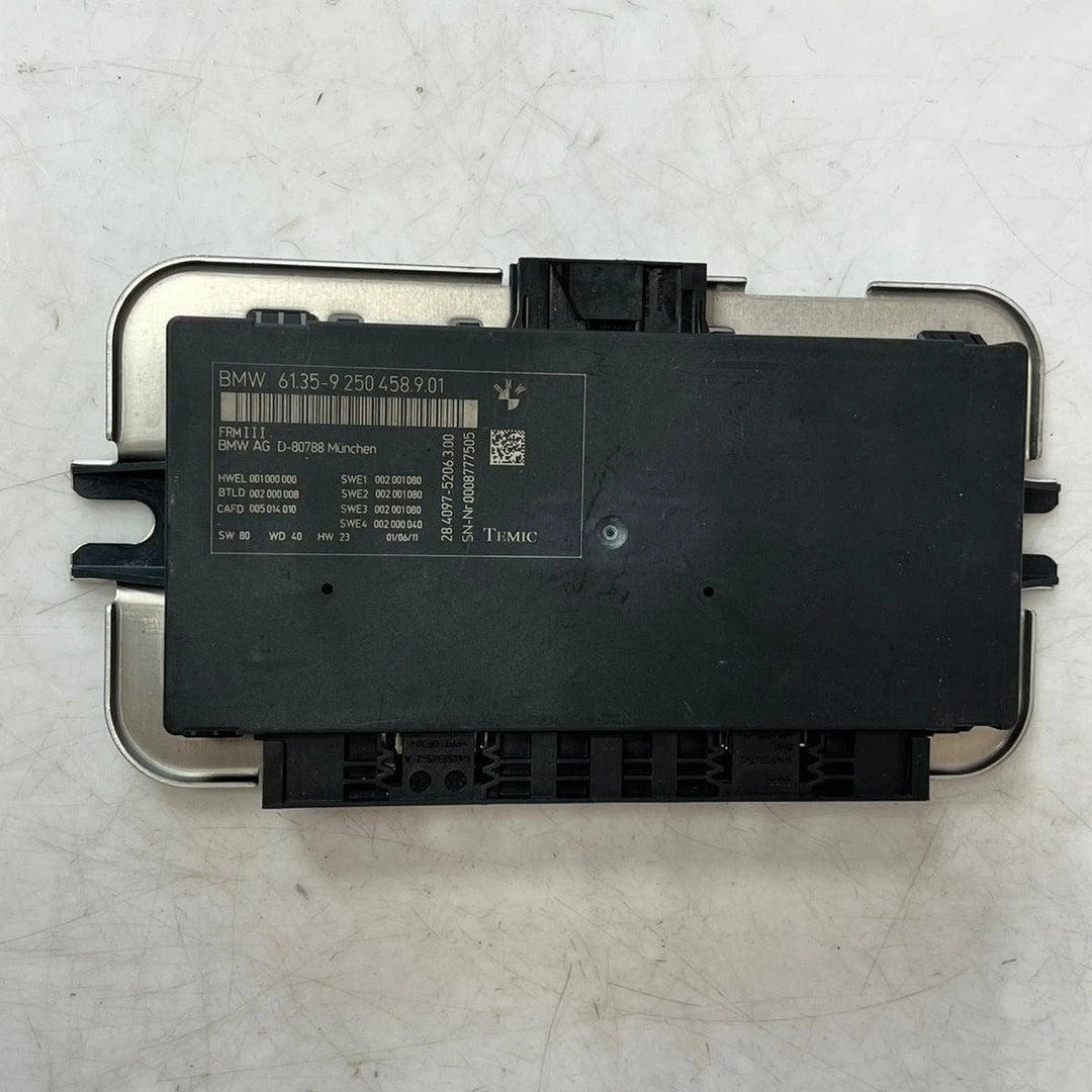 2011–2014 BMW FRM III X3 F25 Footwell Light Control Module (9250458) – OEM