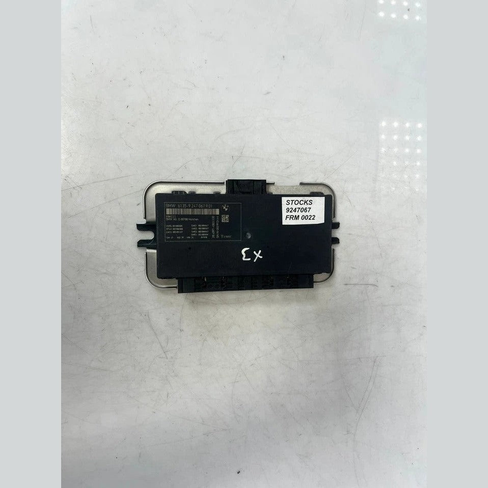 2011 BMW F01 F02 F06 F07 F10 F12 F13 F25 X3 Footwell Module Control Unit FRM3 (9247067) – OEM