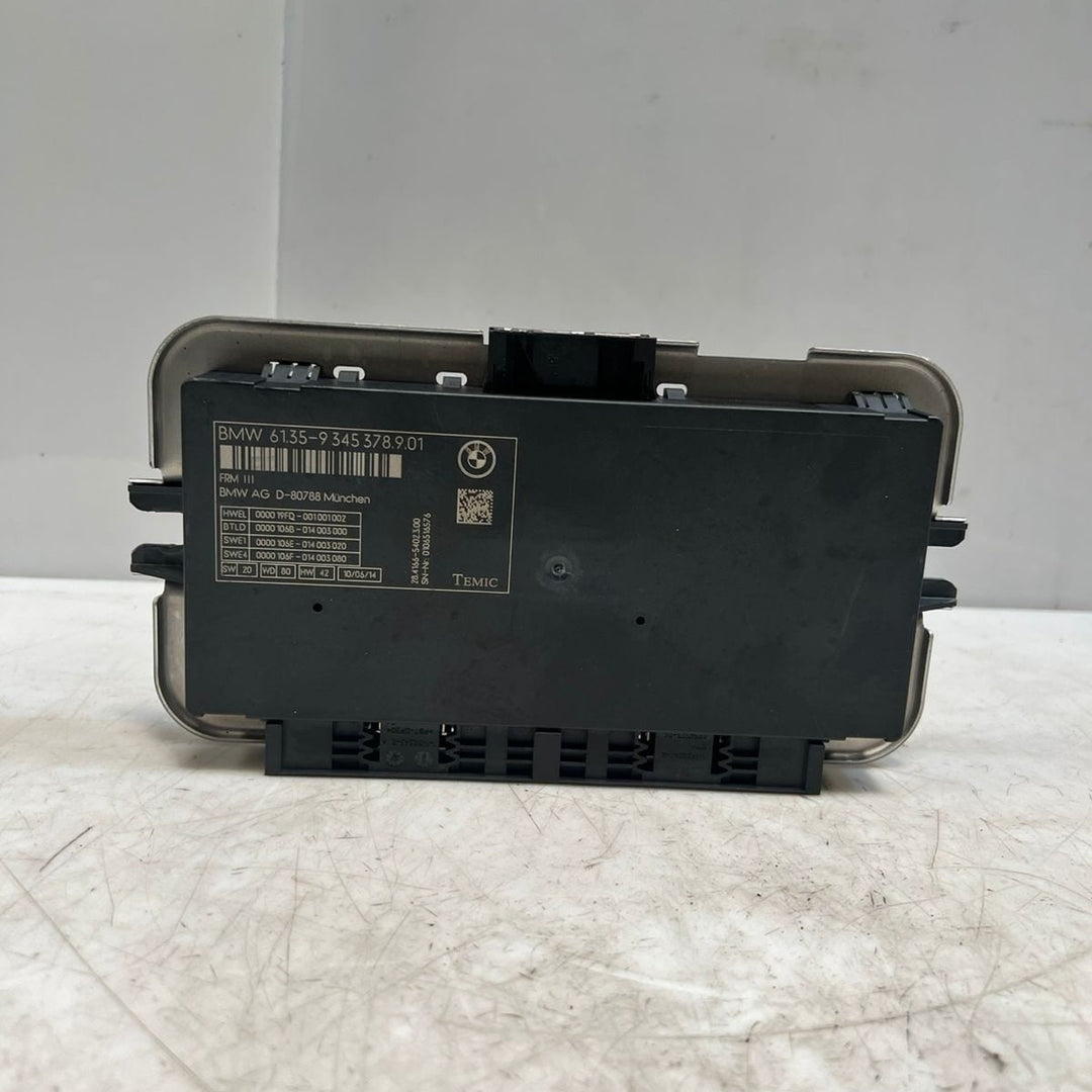 2014–2016 BMW X3 F25 Footwell Light Control Module FRM3 (9345378) – OEM
