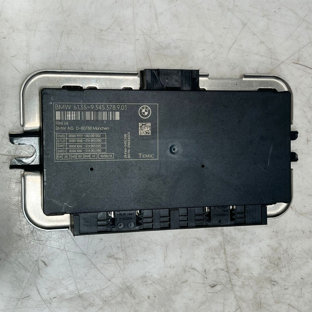 2014–2016 BMW X3 F25 Footwell Light Control Module FRM3 (9345378) – OEM
