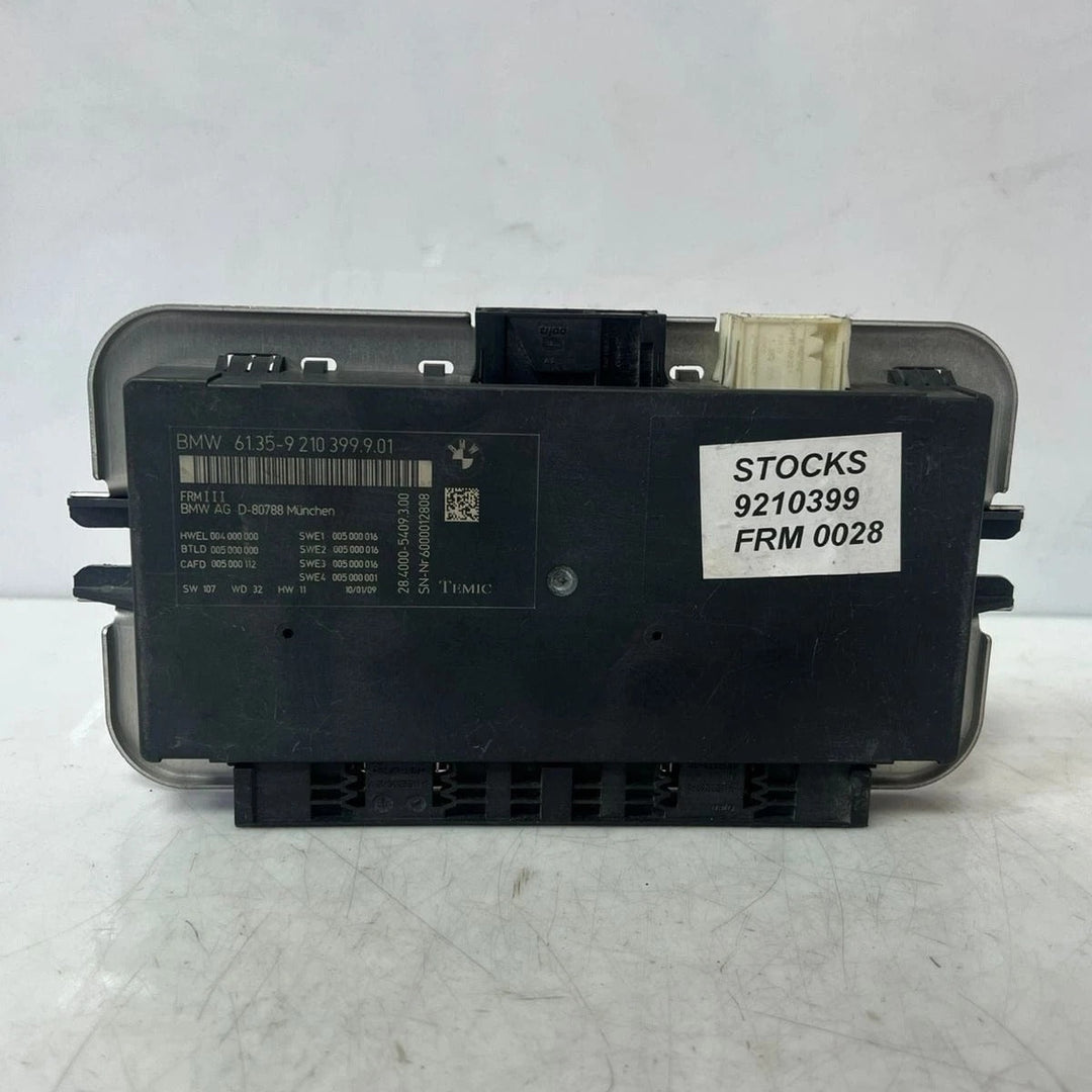 2009 BMW 750Li 7 Series FRM3 Footwell Control Module 9210399 OEM