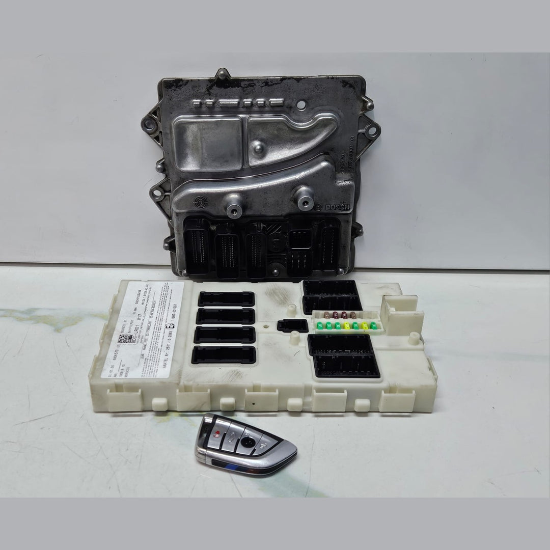 2012-2018 BMW X5 F15 N55 DME Engine Control Unit ECU Set 8665279 OEM USED