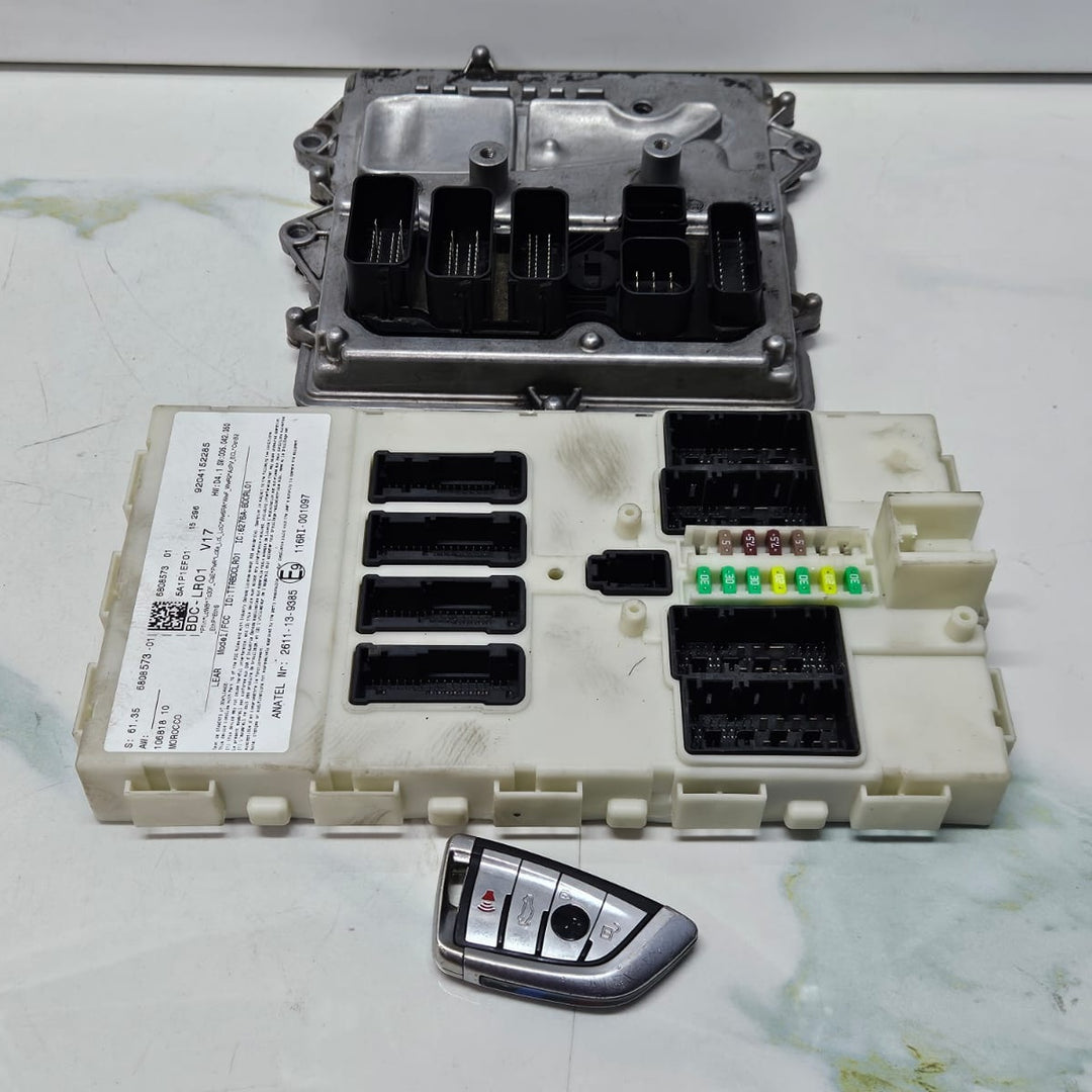 2012-2018 BMW X5 F15 N55 DME Engine Control Unit ECU Set 8665279 OEM USED