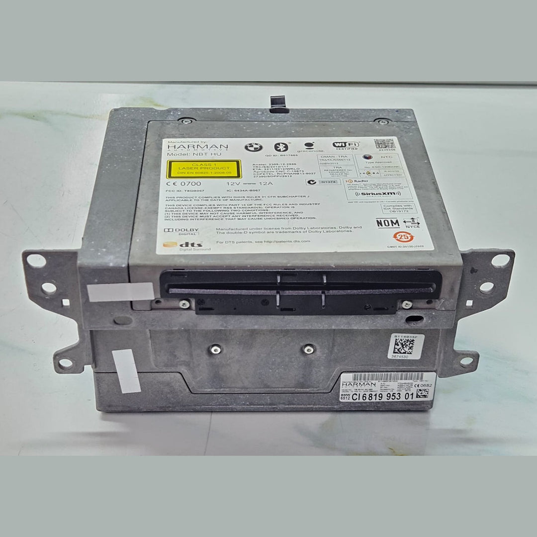 2015 BMW X5 F15 Radio Navigation Audio Head Unit 6819953 OEM USED