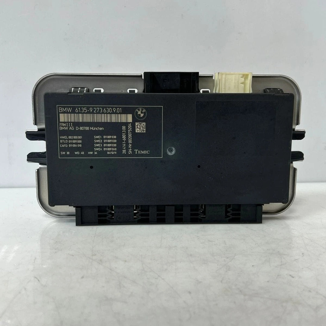 2011-2015 BMW 550i 535i 640i 650i F10 F12 FRM3 Footwell Light Control Module 9273630 OEM