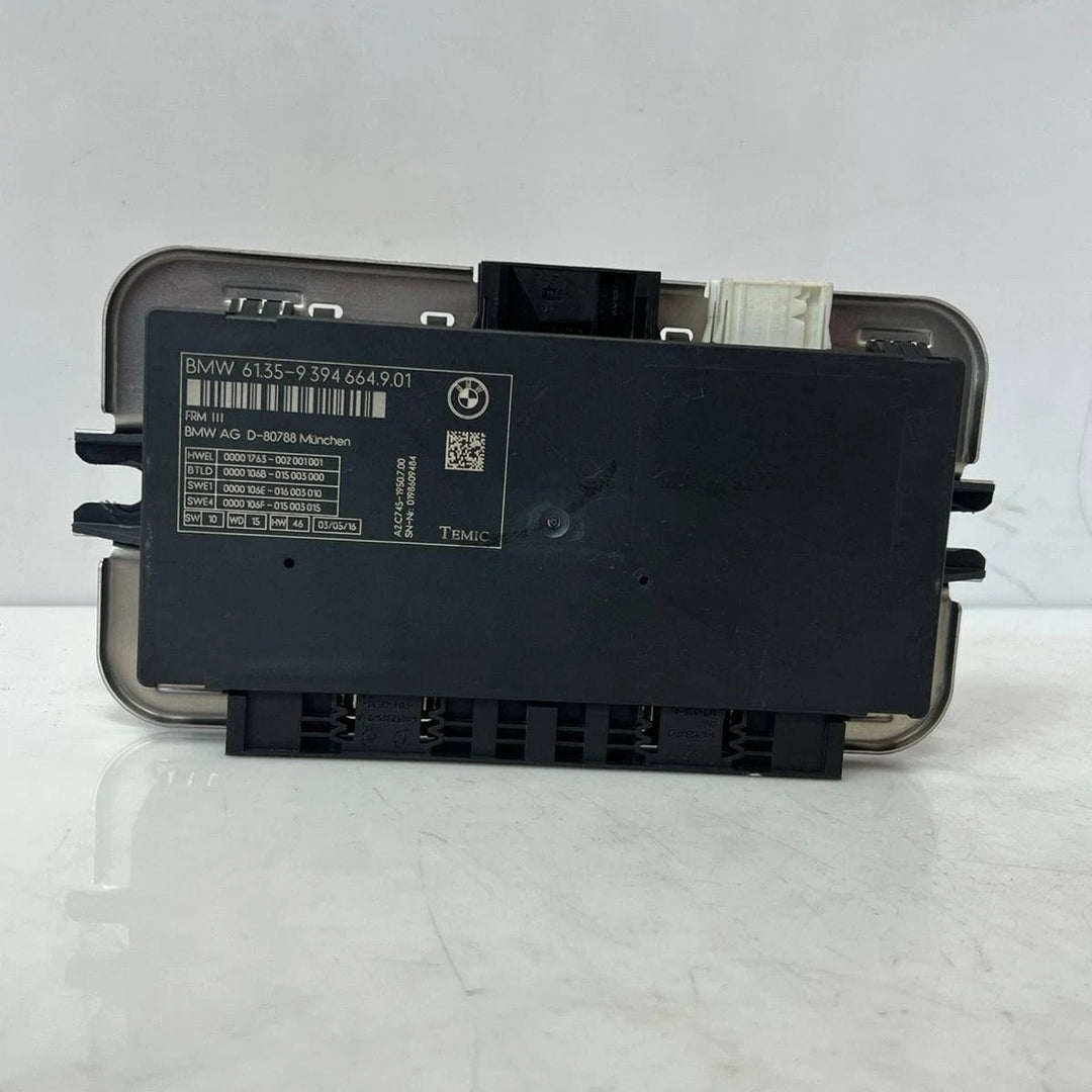2014-2016 BMW 5 Series 6 Series 7 Series F07 F10 F11 F12 F13 Light Control Module 9394664 OEM