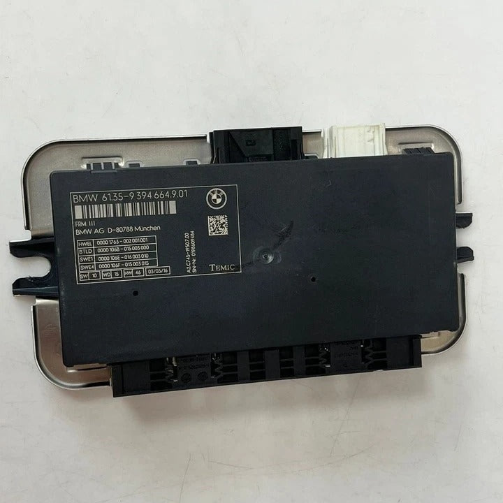 2014-2016 BMW 5 Series 6 Series 7 Series F07 F10 F11 F12 F13 Light Control Module 9394664 OEM