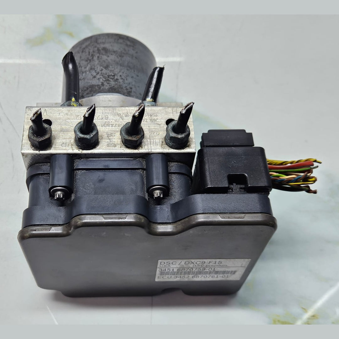 2013-2018 BMW X5 F15 Abs Brake Pump Module 6870759 OEM USED