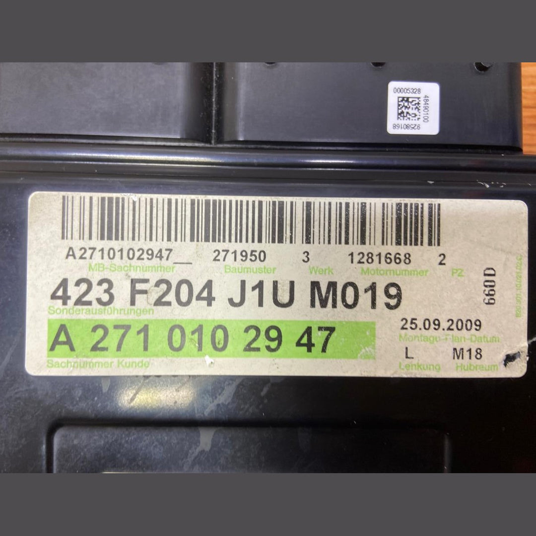 06-10 Mercedes W204 C-Class Engine Control Module Unit ECM ECU A271 9000100 OEM