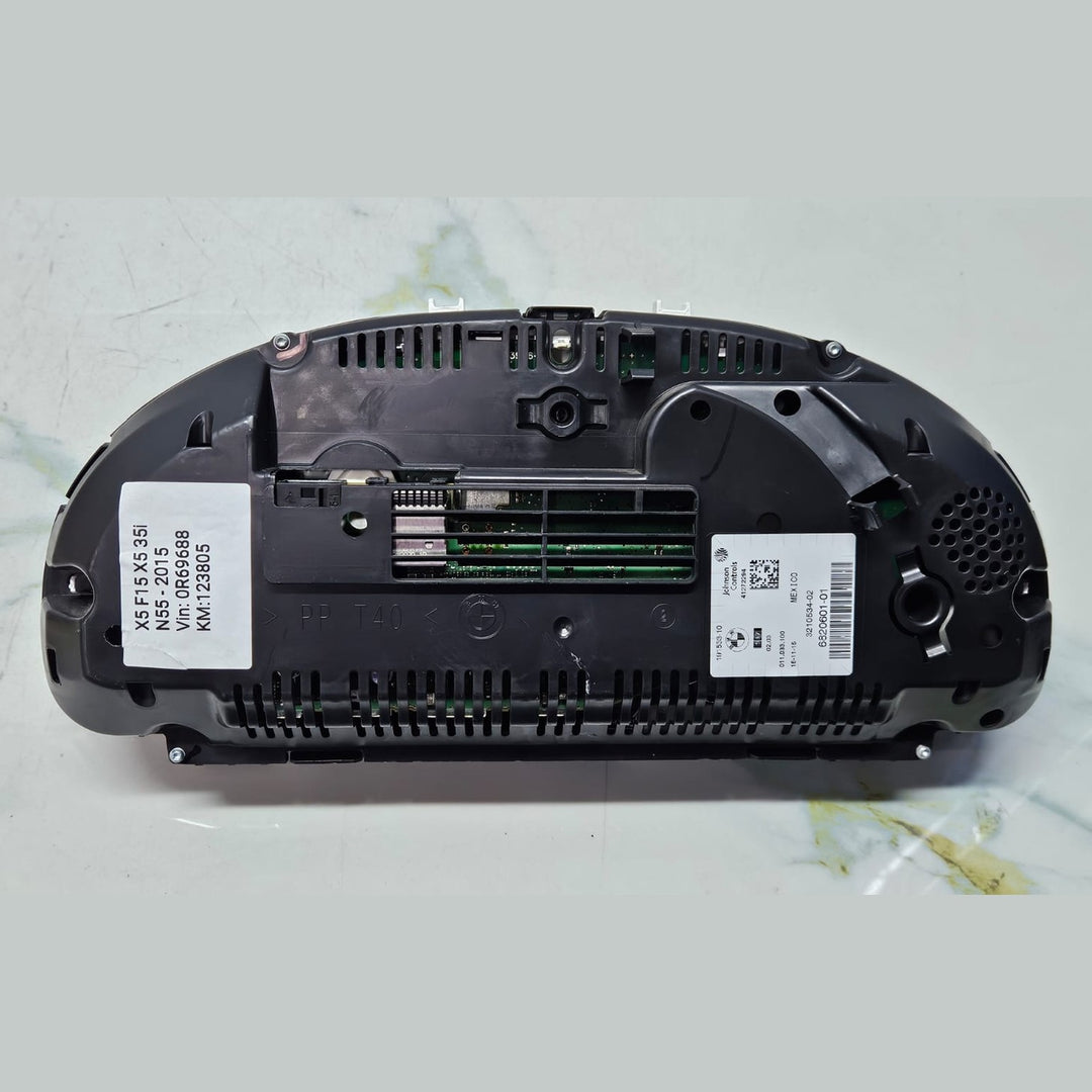 2014-2018 BMW X5 F15 Instrument Cluster Speedometer 6820601 OEM USED