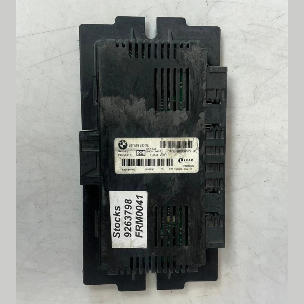 2012–2013 BMW 1 Series E87 E88 / 3 Series E90 E91 E92 E93 Footwell Light Control Module FRM3 (9263798) – OEM