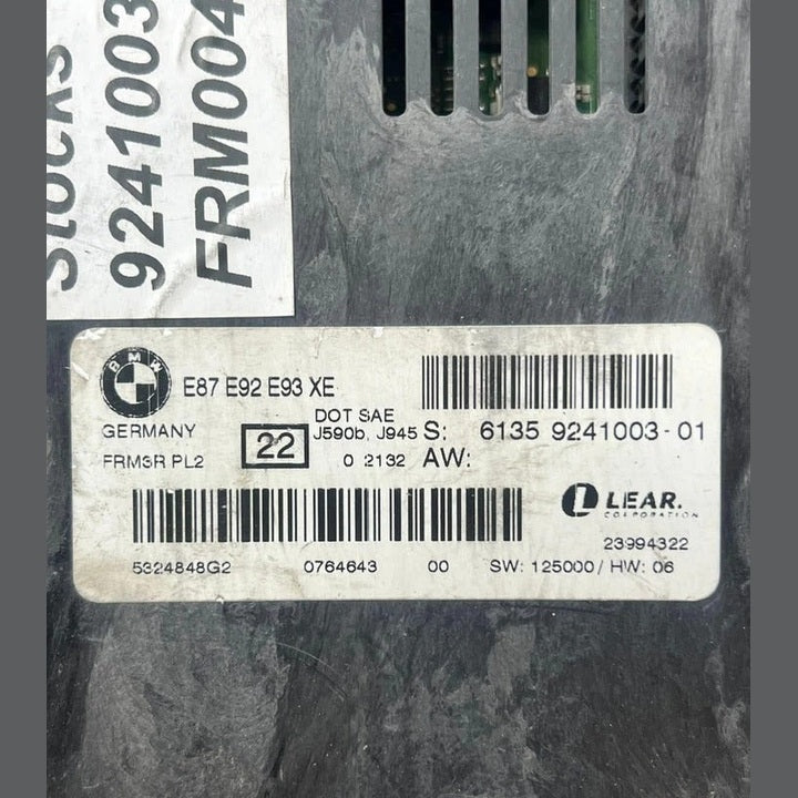 BMW E87 E92 E93 FRM3R PL2 Footwell Light Control Module (9241003) – OEM