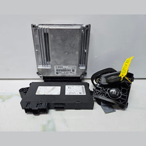 2007-2013 BMW E70 X5 and E92 M57N Engine Control Unit ECU SET 8509036 OEM USED