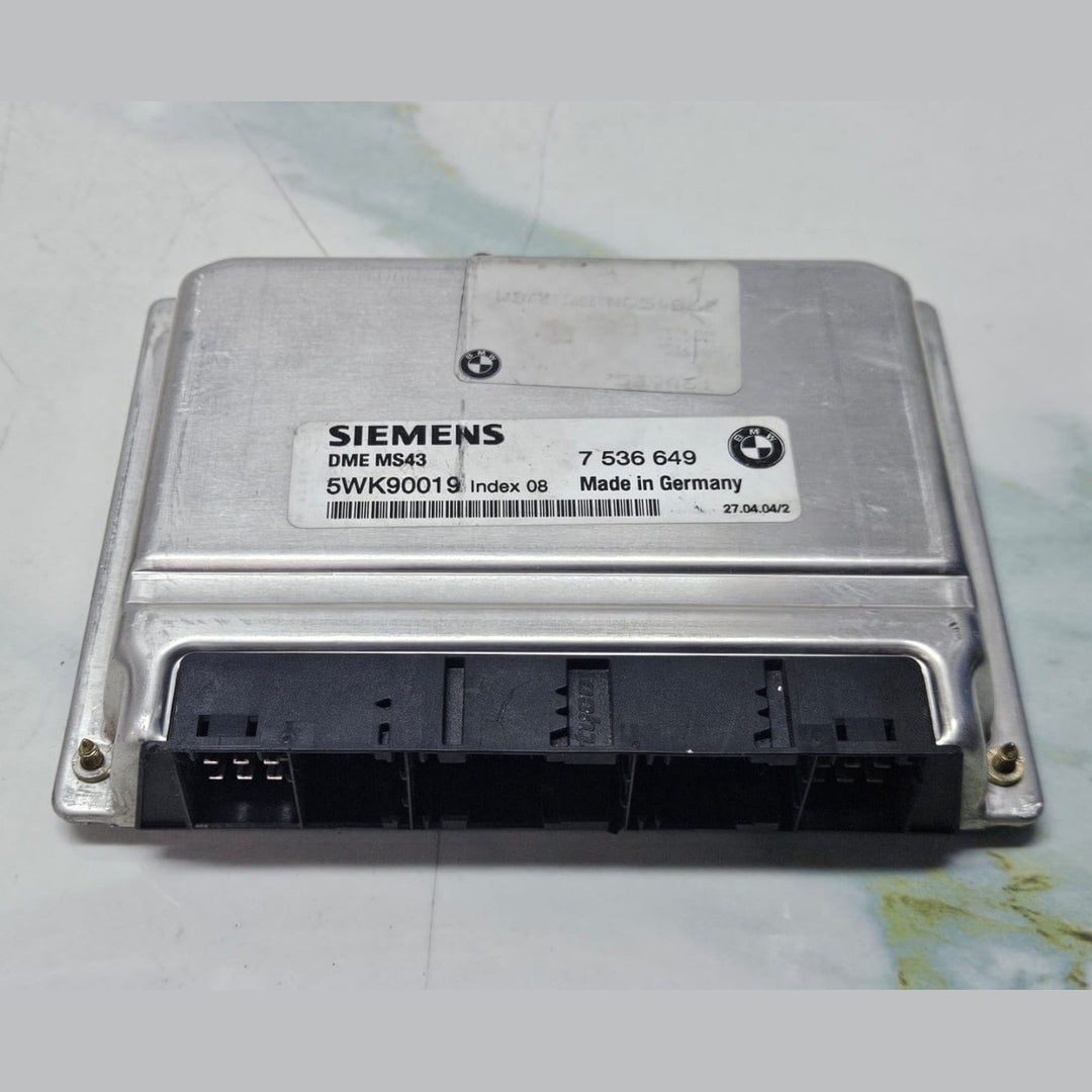 2001-2005 BMW 325i E46 M54 Engine Control Module Unit ECU Only 7536649 OEM USED