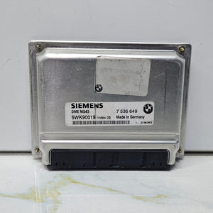 2001-2005 BMW 325i E46 M54 Engine Control Module Unit ECU Only 7536649 OEM USED