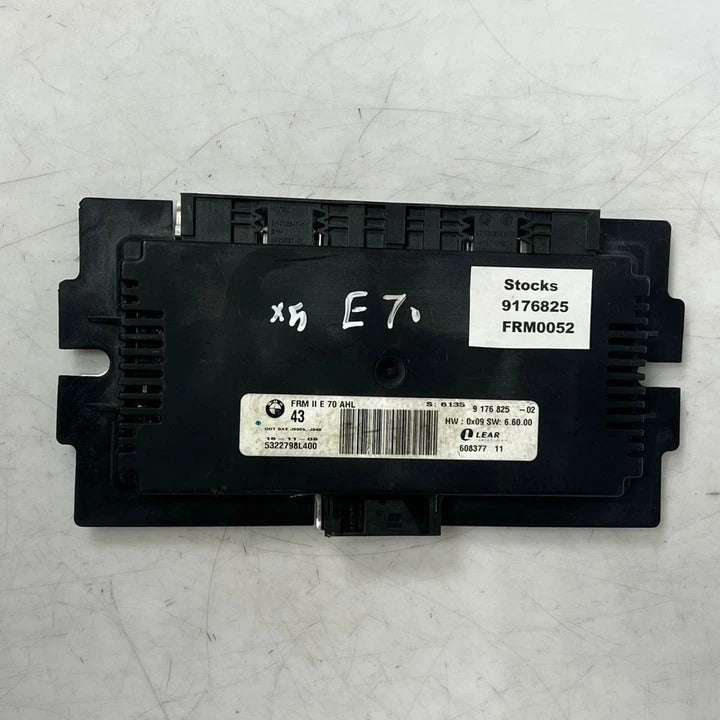 2007–2013 BMW X5 E70 X6 E71 FRM2 Footwell Light Control Module (9176825) – OEM