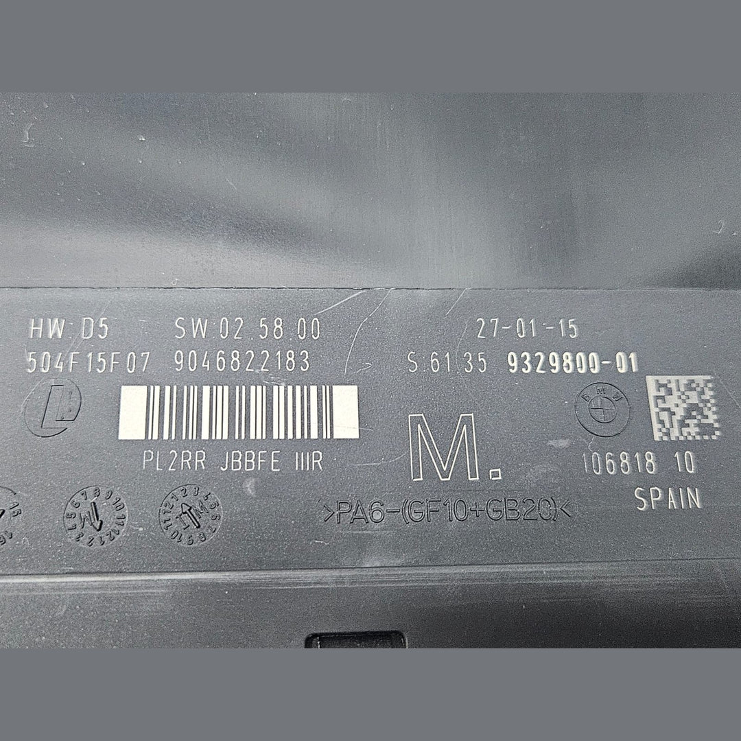 2013-2015 BMW X1 E84 Body Control Module 9329800 OEM USED