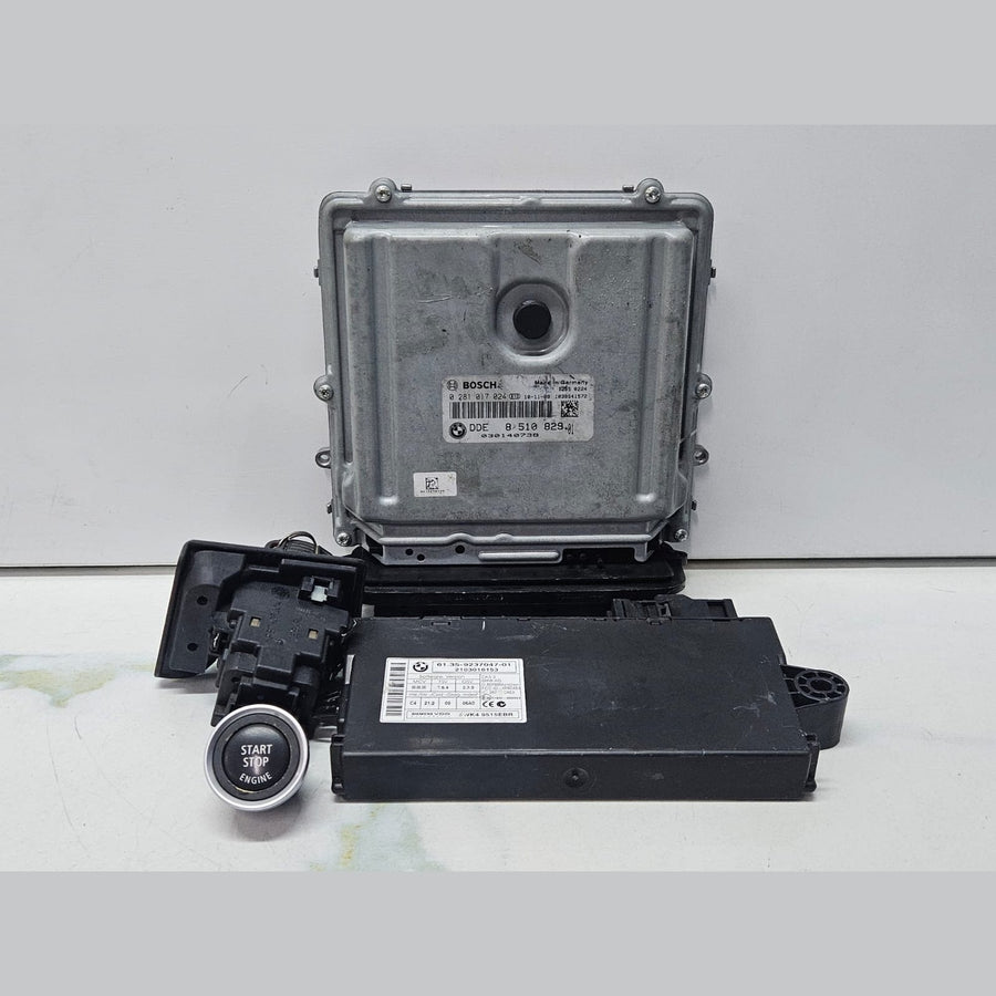 BMW E90 E91 N47N DDE Engine Control Unit ECU SET 8510829 OEM used