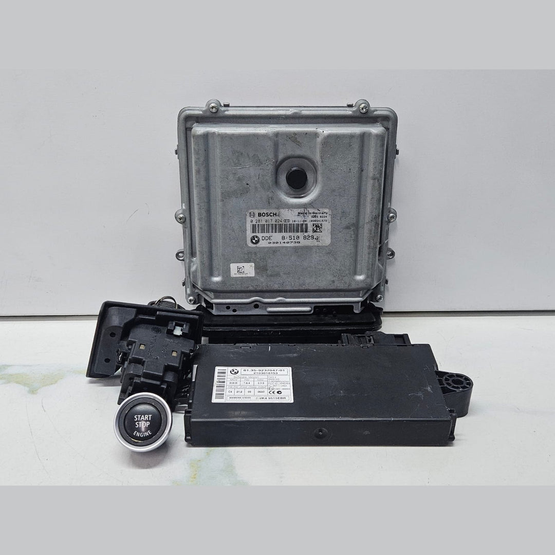 BMW E90 E91 N47N DDE Engine Control Unit ECU SET 8510829 OEM used
