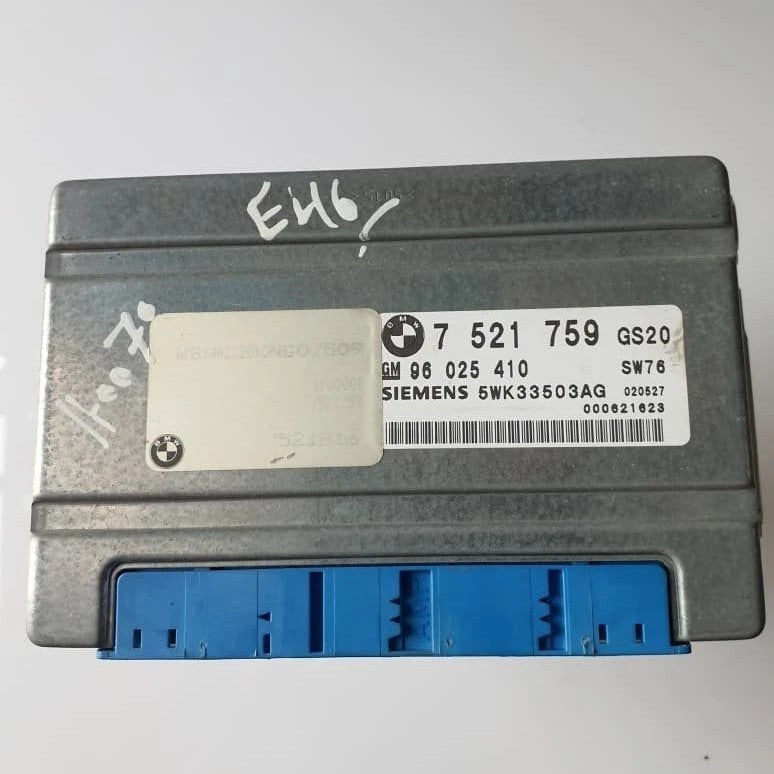 2002 BMW 325i E46 X5 E53 Transmission Control Module TCM EGS (7521759) – OEM