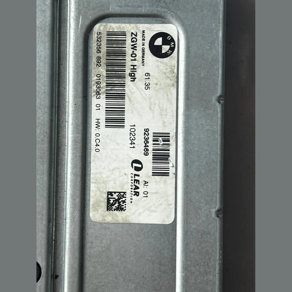 2011 BMW 550i Central Gateway Module (9236469) – OEM | Fits F07 GT, F01, F02 & F10