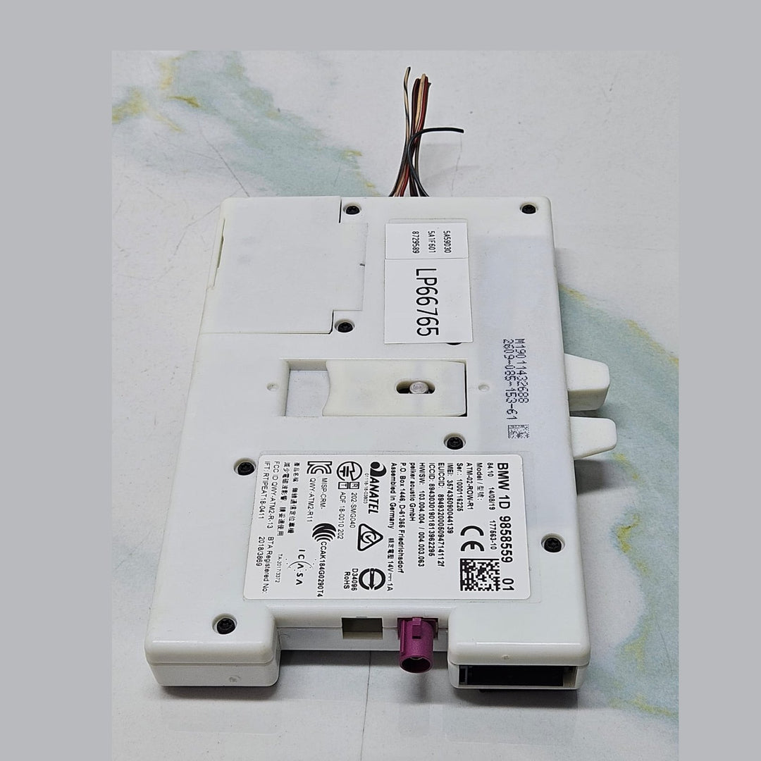 2019 BMW X5 G05 EUR RHD Telematics Control Module 9858559 OEM USED