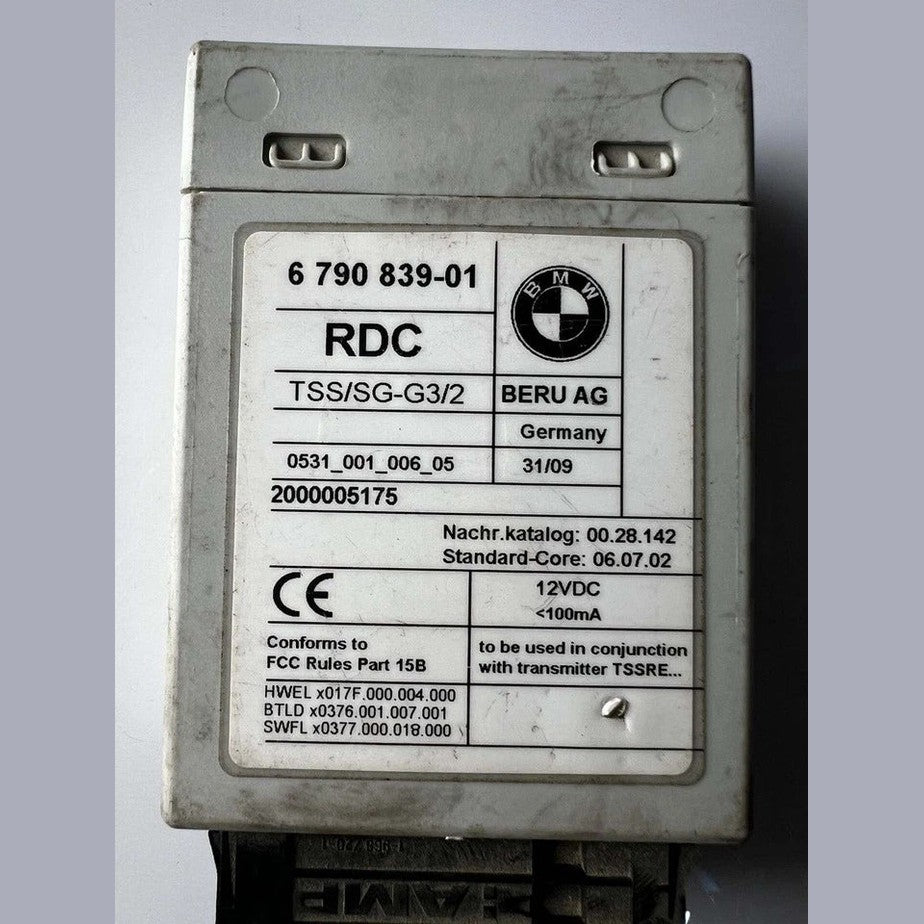 BMW 5 Series 7 Series Tire Pressure Control Unit TPMS Module (6790839) – OEM