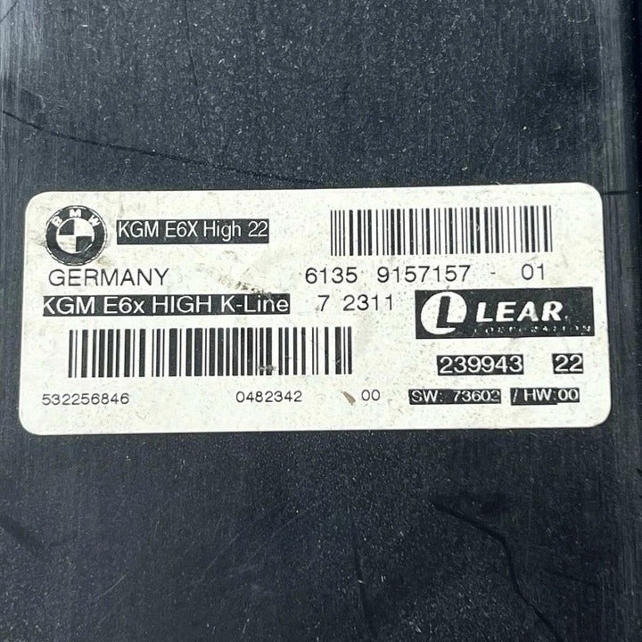 BMW E60 E61 528i 528xi 535i 535xi 550i 650i M5 M6 Body Control Module BCM (9157157) – OEM