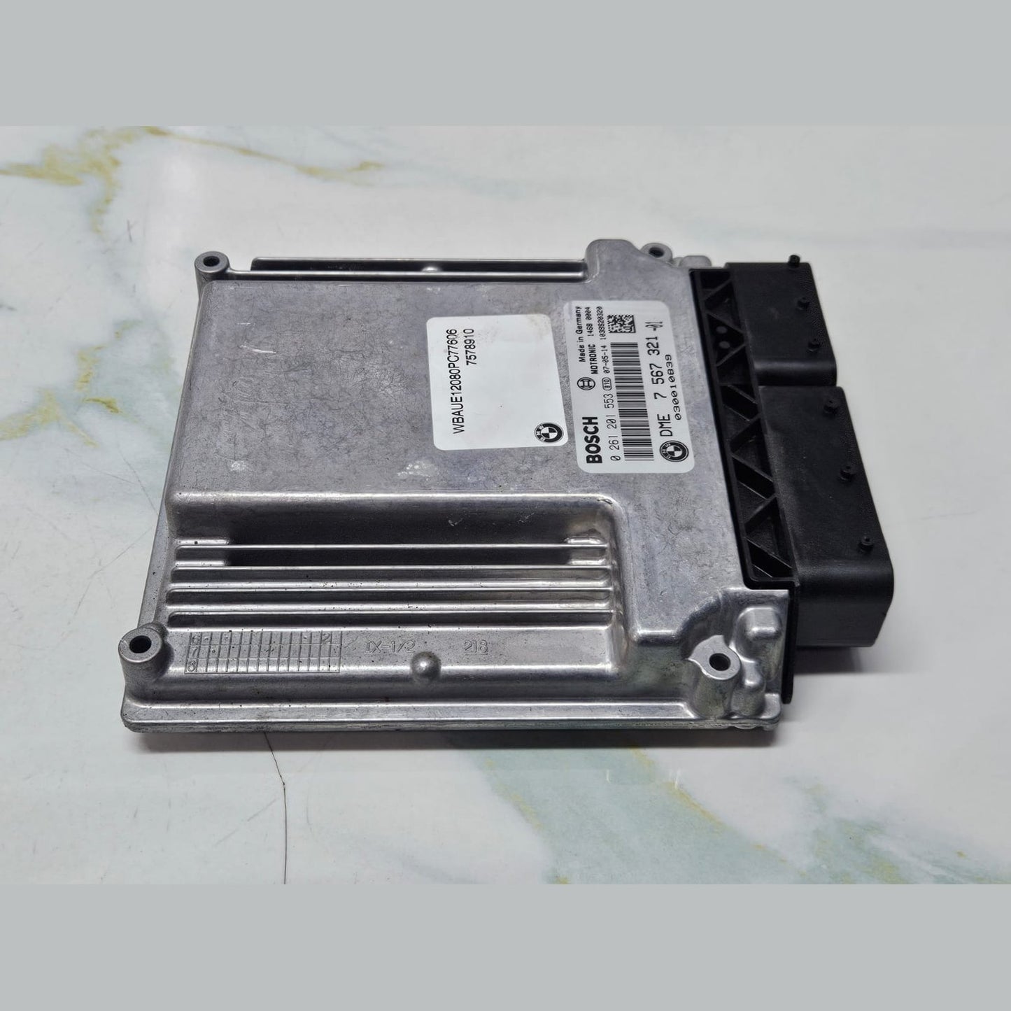 BMW 1' E87 LCI 116i N45N 2007 RHD Engine Control Unit DME ECU Only 7567321 OEM USED