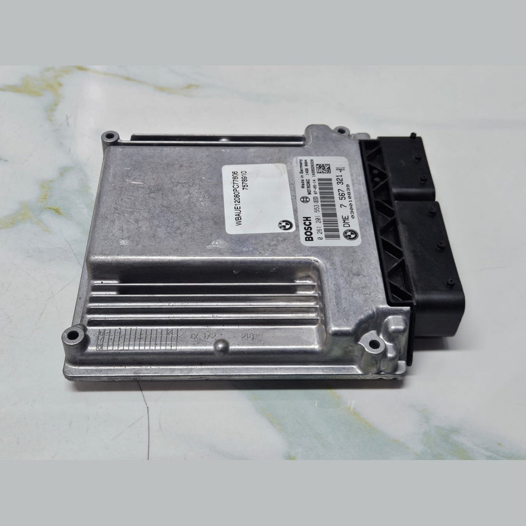 BMW 1' E87 LCI 116i N45N 2007 RHD Engine Control Unit DME ECU Only 7567321 OEM USED