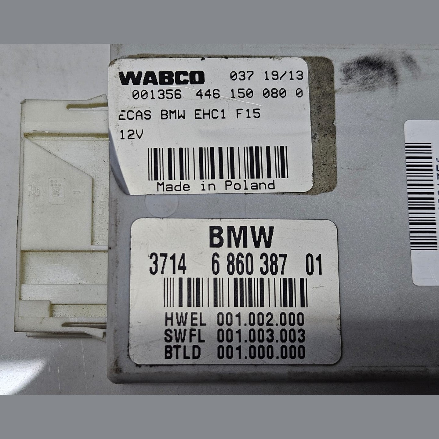 2013-2018 BMW X5 F15 X6 F16 Air Suspension Control Module 6860387 OEM USED