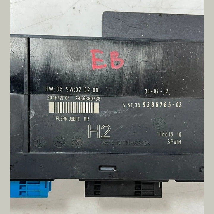 BMW X1 E84 Body Control Module BCM JBE Junction Box Electronics (9286785) – OEM