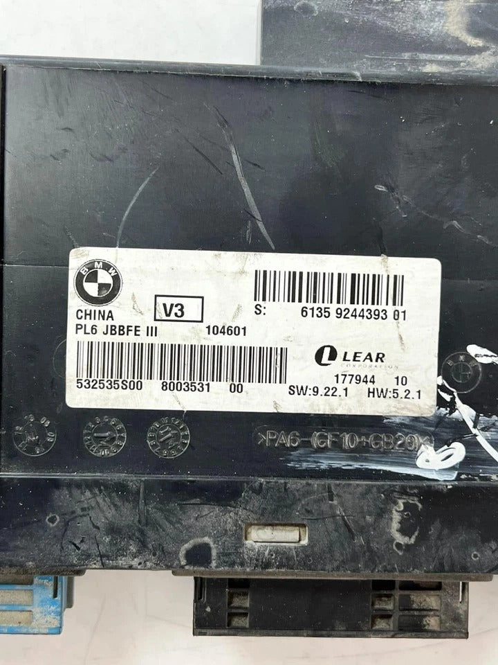 2011–2016 BMW F10 F11 5 Series 535i Body Control Module BCM (9244393) – OEM