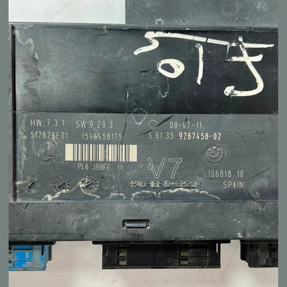 BMW 5 Series F10 F11 2013 Comfort Control Unit Electrical System Module (9267458) – OEM