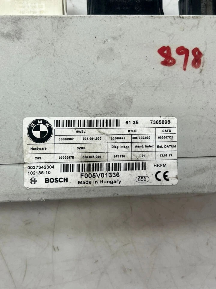 BMW F10 F11 5 Series Tailgate Liftgate Control Module (7365898) – OEM
