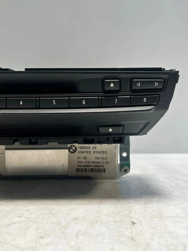 2007–2010 BMW X5 E70 X6 E71 Navigation System CD Player SAT Head Unit (9170732) – OEM