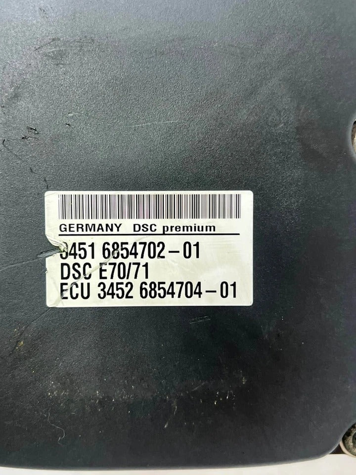 2007–2014 BMW X5 E70 X6 E71 ABS DSC Hydraulic Pump Control Module (6854702) – OEM