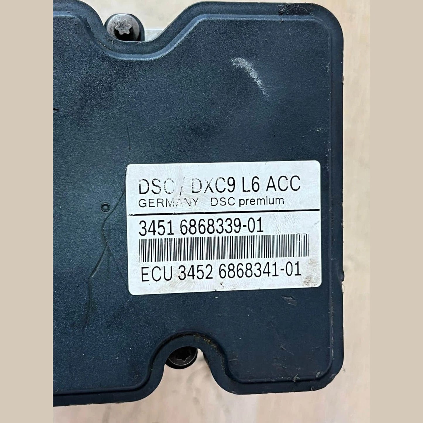 BMW 5 Series F10 F11 ABS Pump Module Control Unit Hydraulic Block DSC (6868339) – OEM