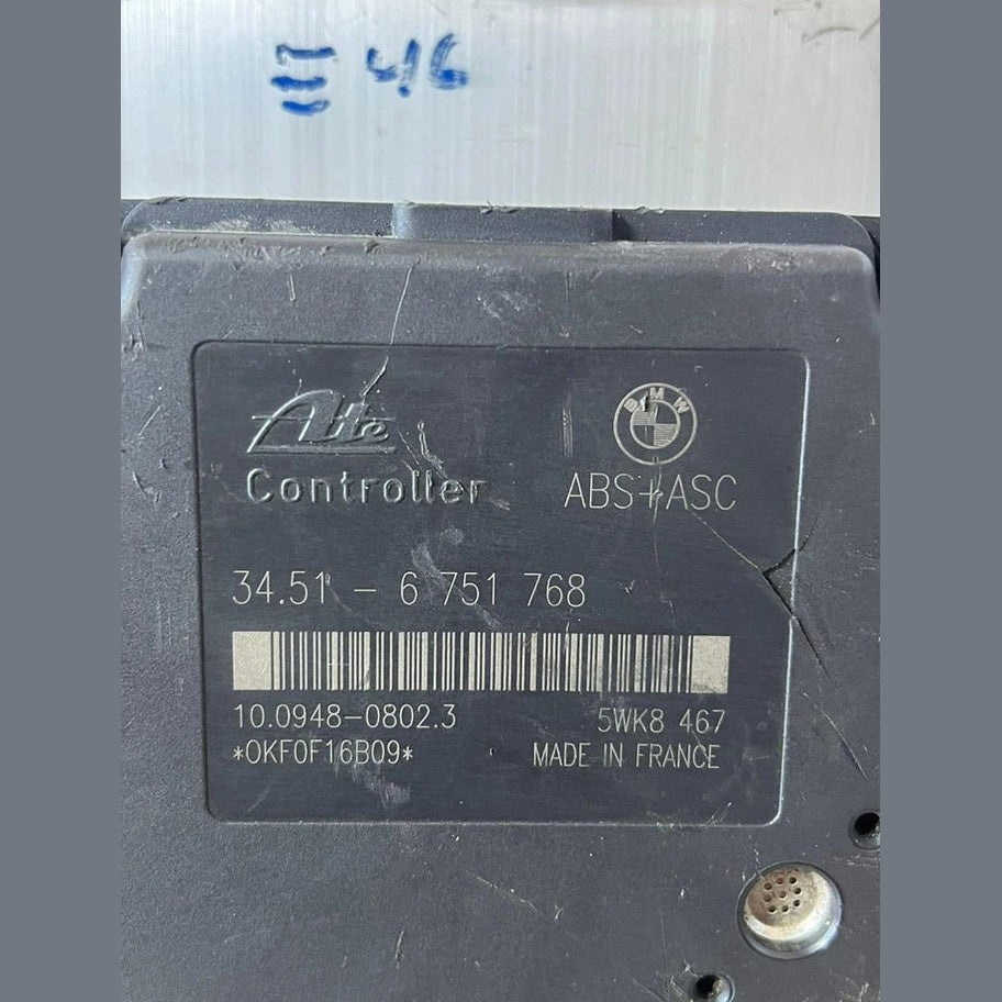BMW 3 Series Touring E46 ABS + ASC Pump Module 5WK8467 / 34516751768 – OEM