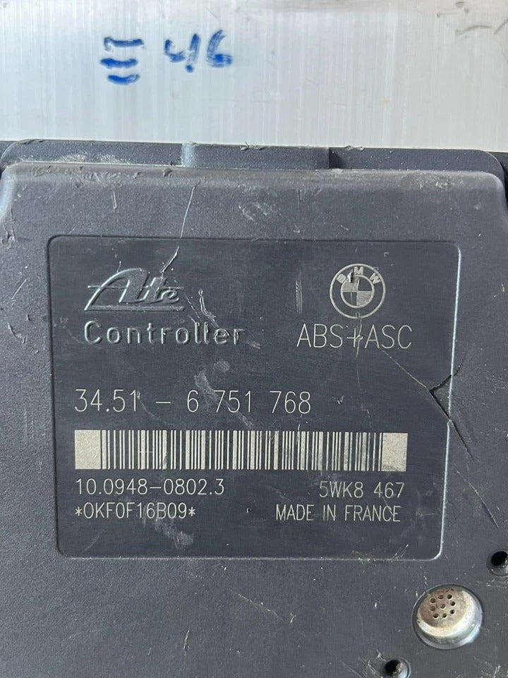 BMW 3 Series Touring E46 ABS + ASC Pump Module 5WK8467 / 34516751768 – OEM