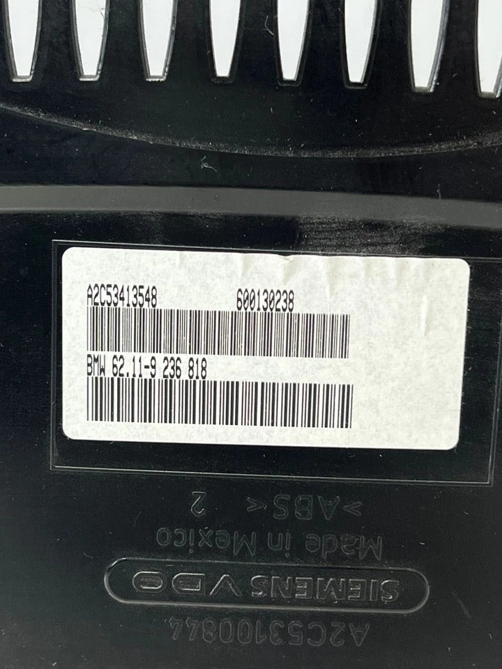 2006–2013 BMW X5 (E70) Siemens Speedometer Instrument Cluster (9236818) – OEM