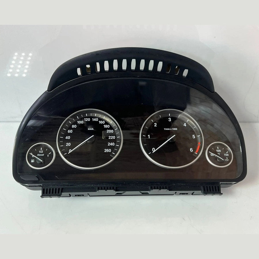 OEM BMW 5 Series F10 / F11 / F18 Manual Instrument Cluster Speedometer (9291414) – OEM