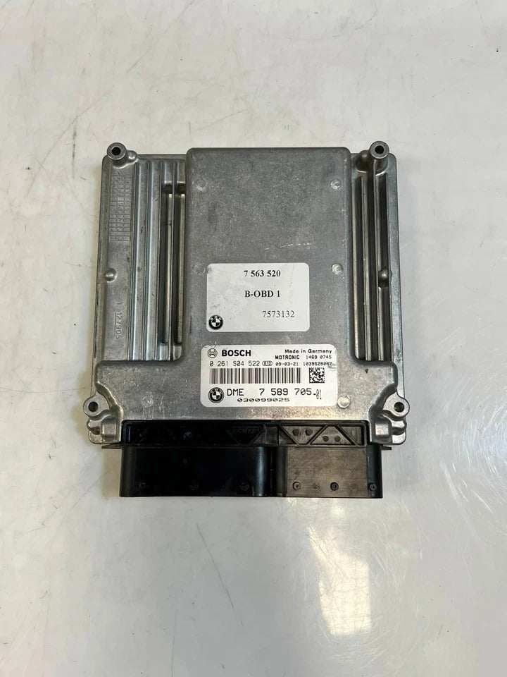 2009 BMW 3 Series E90 E92 E60 N46N Engine Control Unit ECU Only (7589705) – OEM