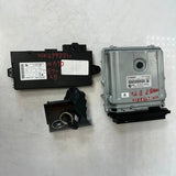 2007–2013 BMW X5 E70 N57 Engine Control Unit ECU Set DDE + CAS3 + 1 Key (8517015) – OEM
