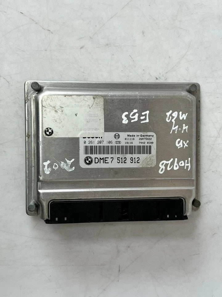 2002 BMW 540i X5 E53 4.4L Engine Control Module Complete Set (7512912) – OEM