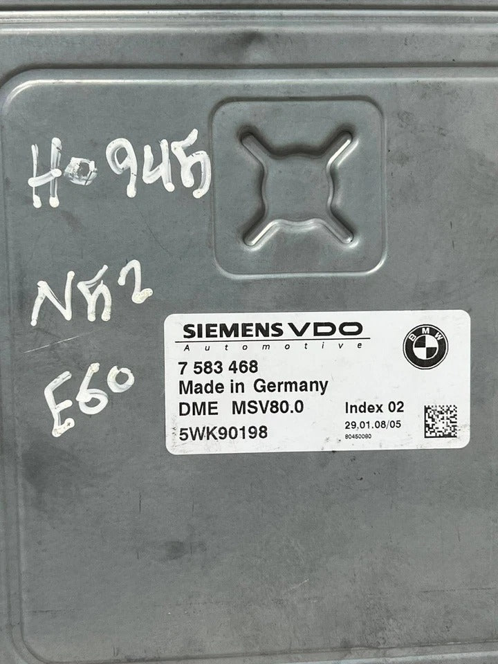 BMW E90 E91 320D 2.0 Diesel Engine Control Unit DDE ECU Bosch 0281015075 (7810000) – OEM